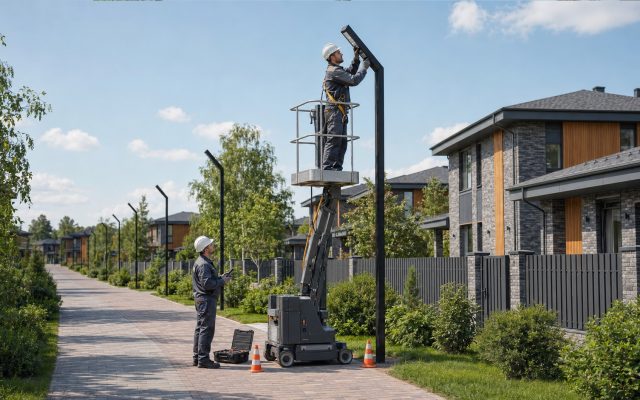 Обслуживание уличного освещения